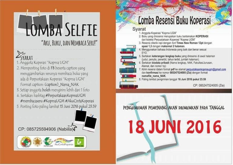 Konsolidasi Perpustakaan Koperasi “Kopma UGM”