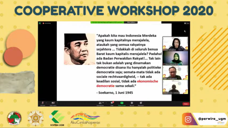 Cooperative Workshop 2020 Koperasi “Kopma UGM”