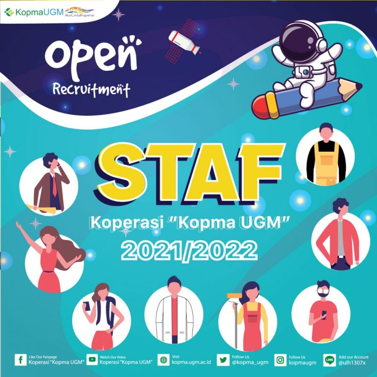 Recruitment Staf Koperasi “Kopma UGM” Dibuka, Yuk Daftarkan Dirimu.